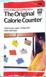 My good old Calorie Counter pocket book. I've had this since the late 1980s. Really. And it definitely contributes to Smug Sunday.